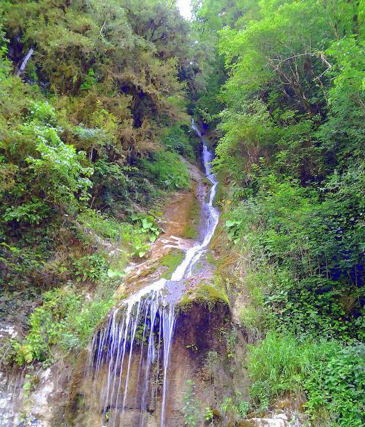 Абхазия водопад мужские слезы как добраться