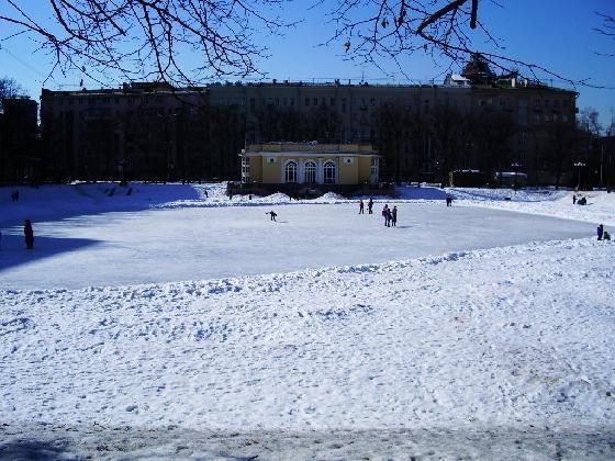 каток патриаршие пруды