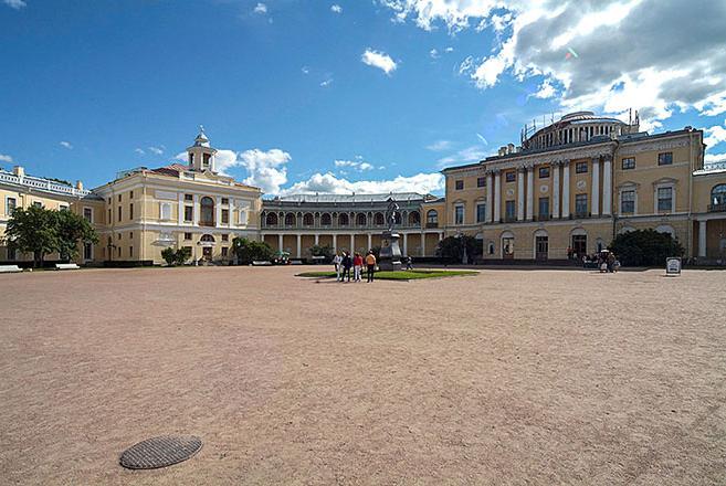 гатчина павловский дворец