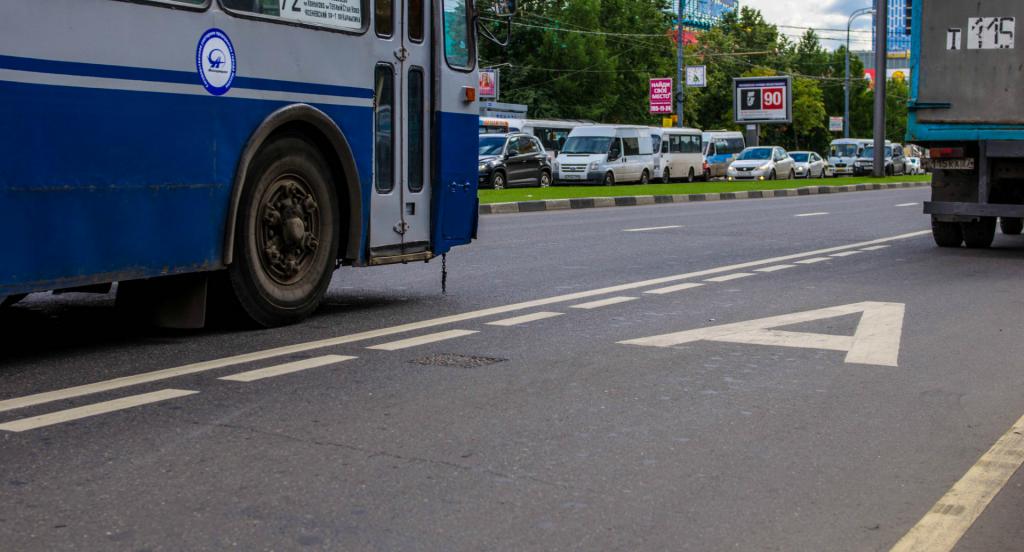 полоса для маршрутных транспортных средств штраф