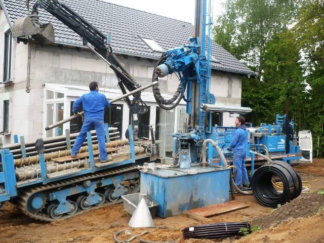 Технология бурения скважин на воду буровой установкой 