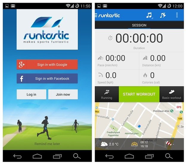 приложение Runtastic