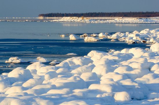 Белое море зимой