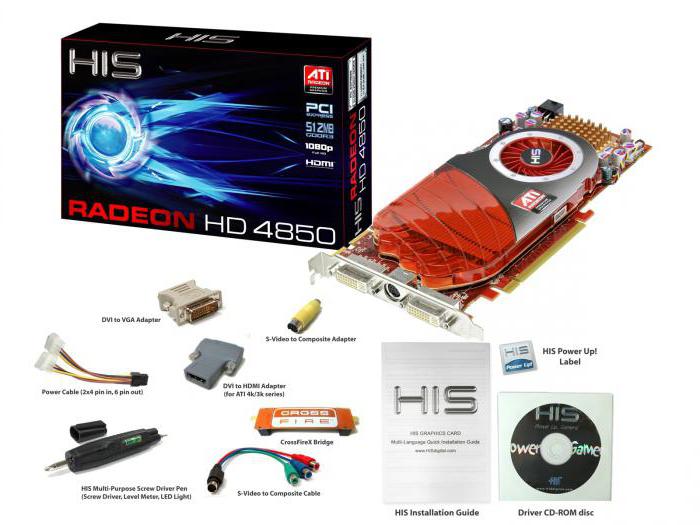 видеокарта ati radeon hd 4850