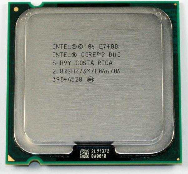 intel core 2 duo e7400 характеристики