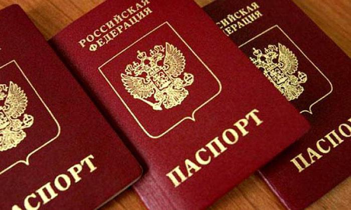 документы удостоверяющие личность на территории рф