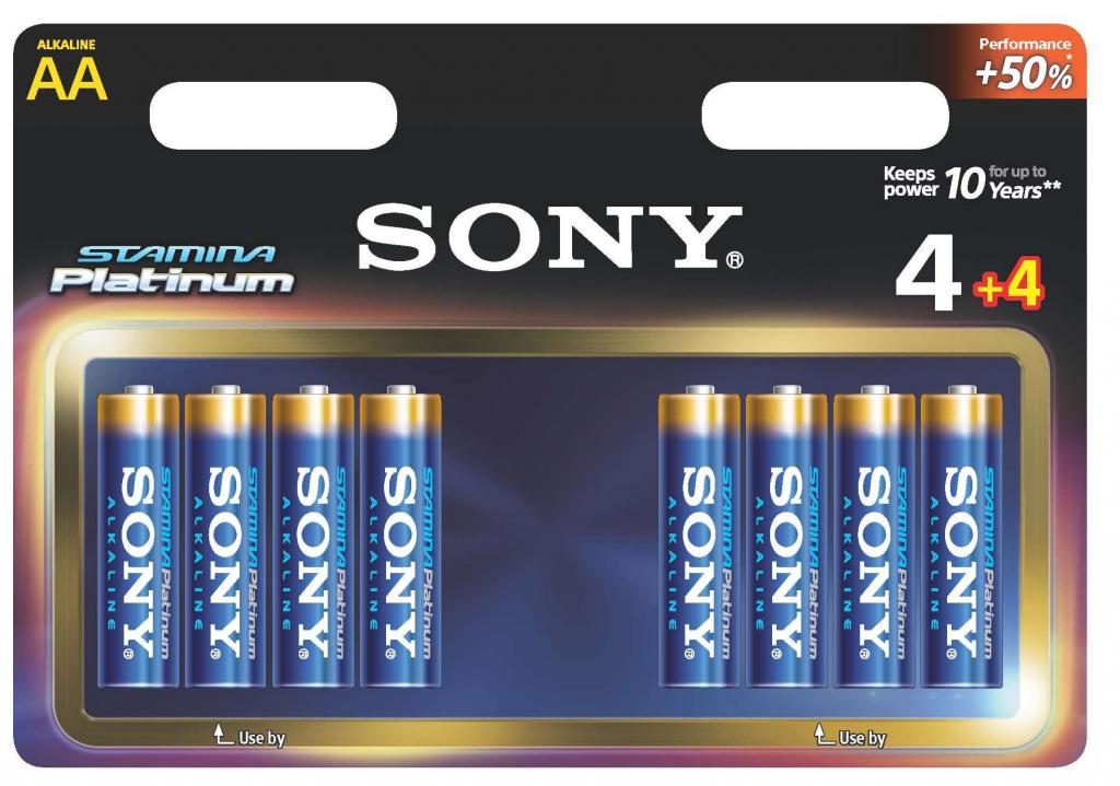 Sony Alkaline STAMINA Platinum.