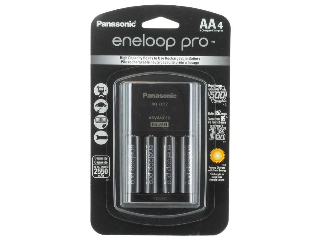 Аккумуляторы Panasonic Eneloop Pro.