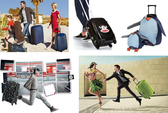 Чемоданы на колесах american tourister