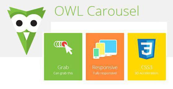 owl carousel настройки на русском