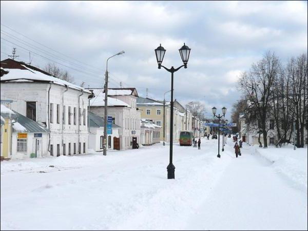 великий устюг улицы города