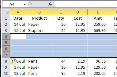 excel несколько строк в строке