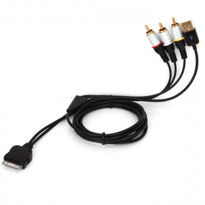 Переходник HDMI-тюльпан