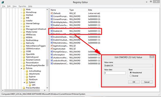 Win 7 UAC отключить