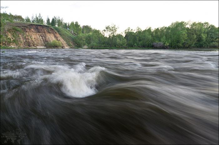 рыбалка на красивой мече 