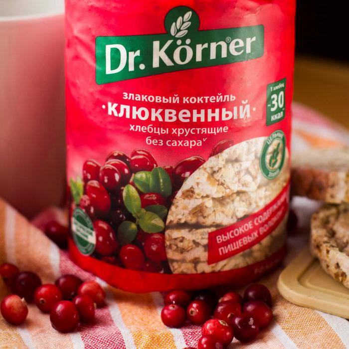 хрустящие хлебцы dr korner состав отзывы 