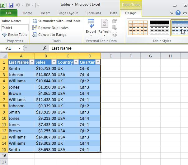 добавление и удаление строк и столбцов в таблице excel