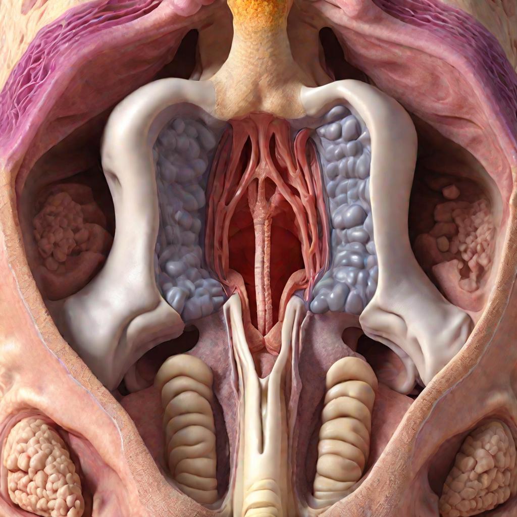 Внутреннее строение носа