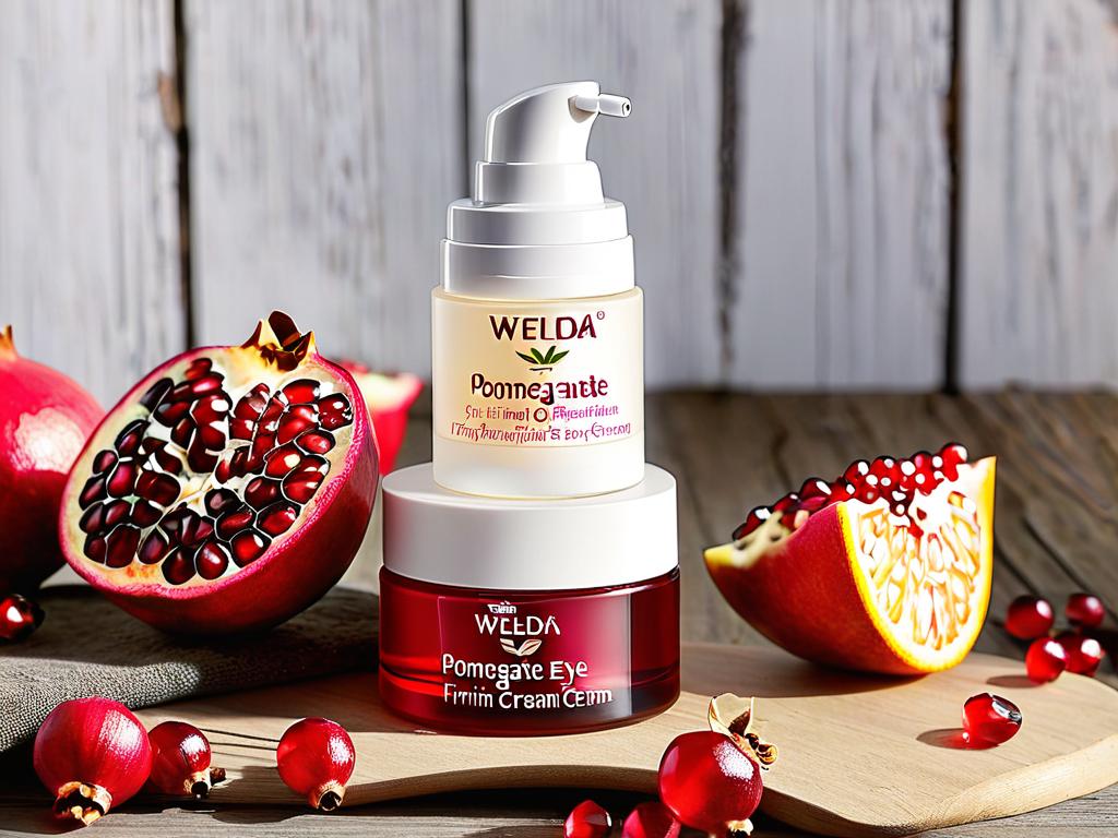 Упаковка крема Weleda Pomegranate для кожи вокруг глаз