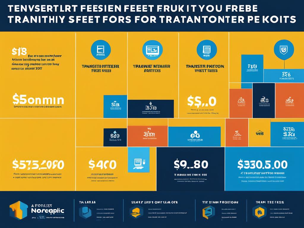 Инфографика с комиссиями и лимитами на переводы разными способами