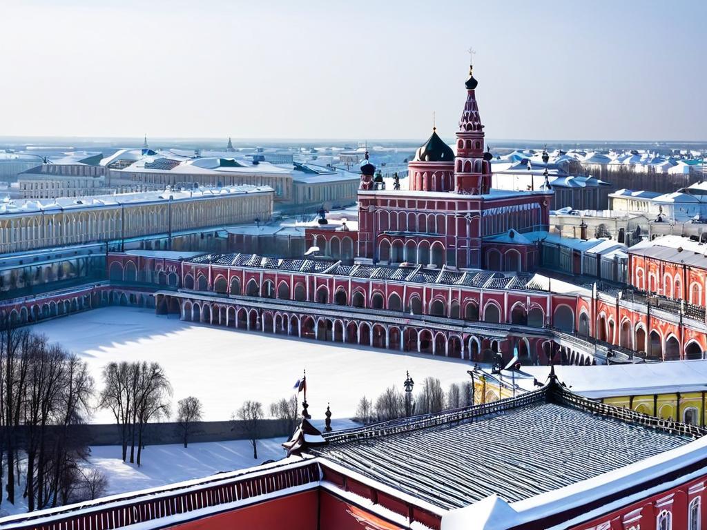 Здания Нижегородской ярмарки 19 века