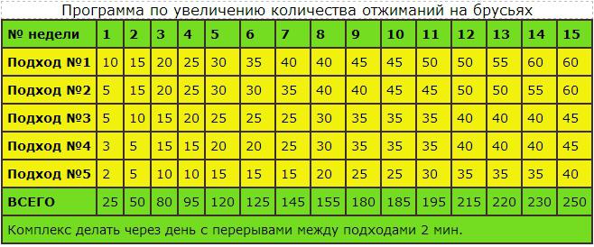 трицепс упражнения в домашних условиях