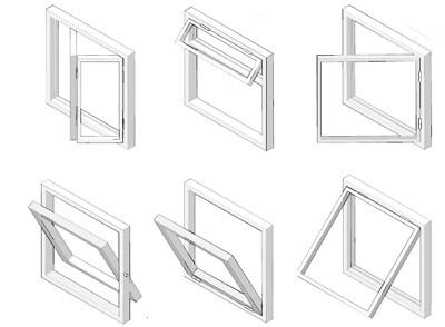 пластиковые окна типы
