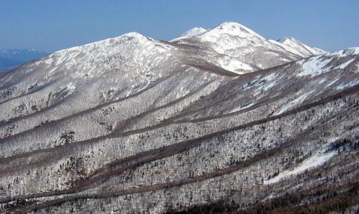 какие горы средние