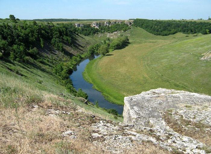 Среднерусская равнина расположение