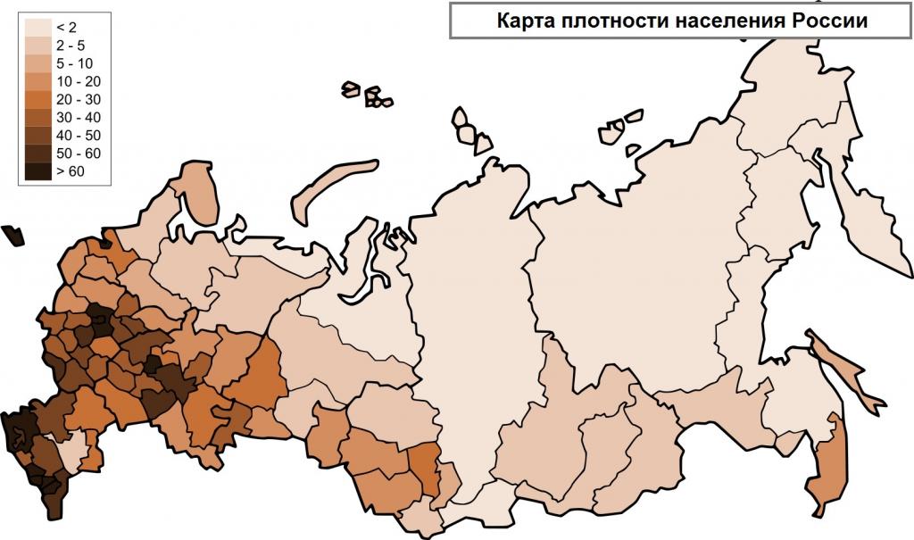 население России и Канады