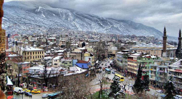 крупнейшие города турции по населению