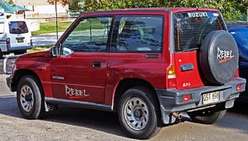 Трехдверная Suzuki Vitara Rebel 3-door