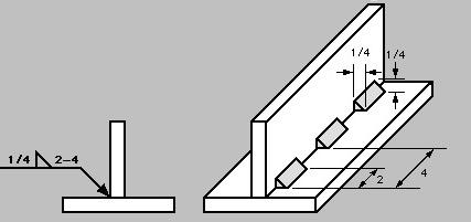 сварочный шов на чертеже