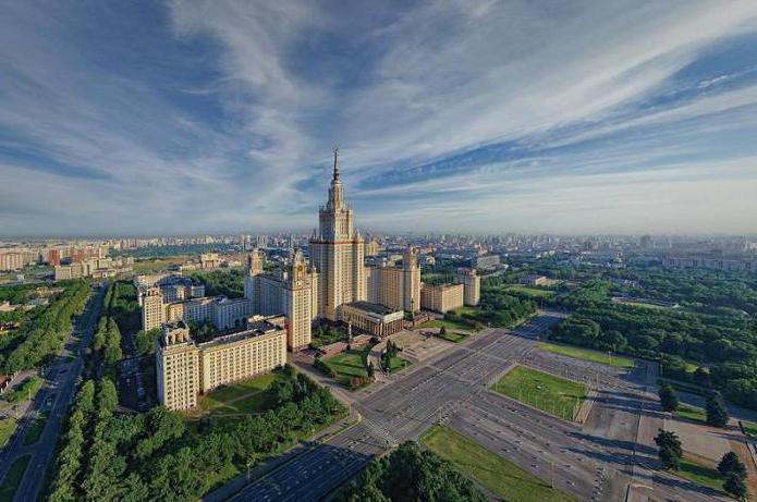 смотровая площадка мгу воробьевы горы