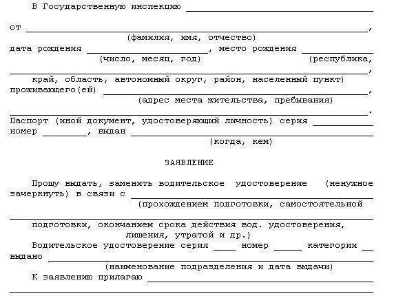 срок действия водительского удостоверения