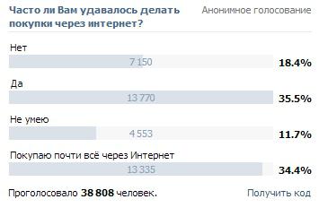 бесплатная накрутка опросов вконтакте