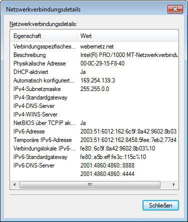 настройка ipv6 windows 7 