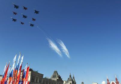 разгон облаков над Москвой