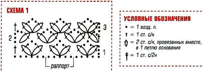 осенняя шапка крючком