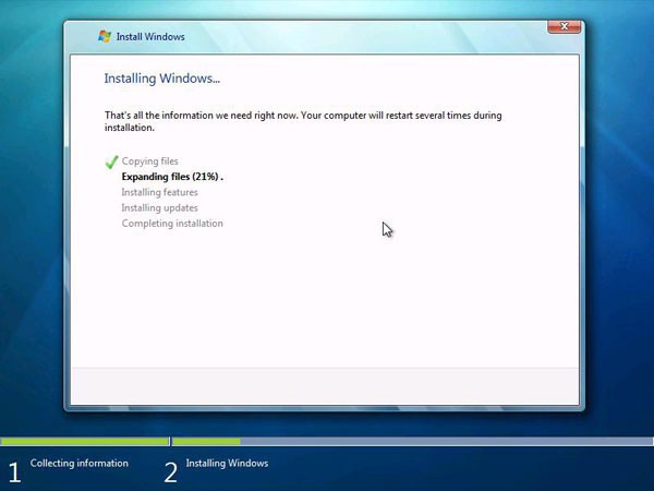 uefi установка windows 7 acer