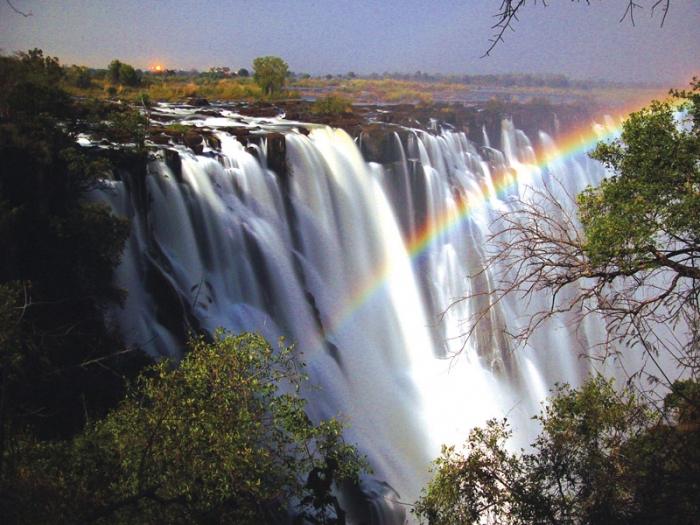 Водопад Виктория. Фото