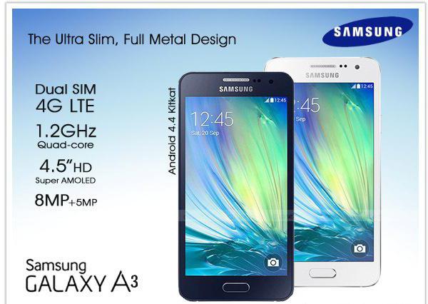 samsung galaxy a3 sm a300f gold обзор 