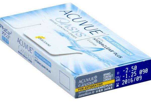 линзы acuvue oasys for astigmatism