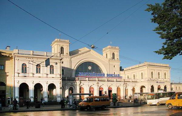 какие вокзалы в санкт-петербурге