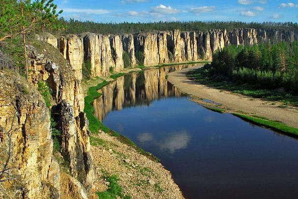 падение реки Лена