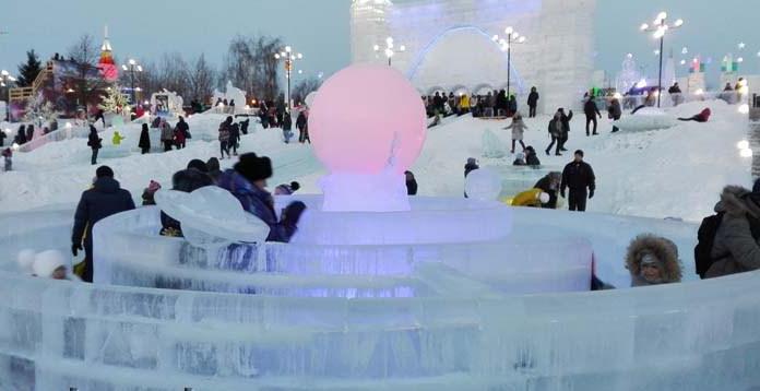 ледовый городок новосибирск