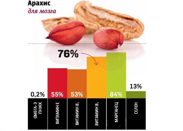 особенности состава арахиса