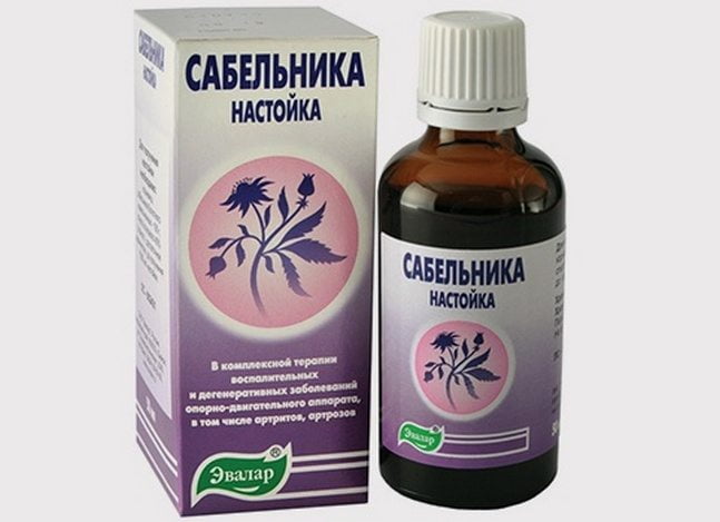 настойка корень сабельника