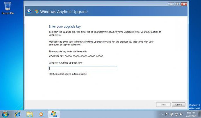 window anytime upgrade