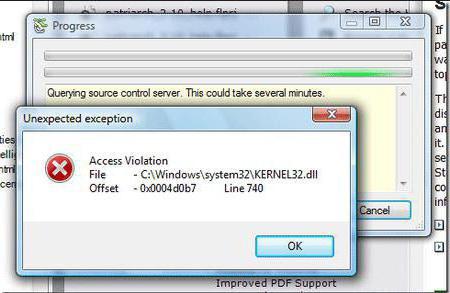 что делать ошибка kernel32 dll
